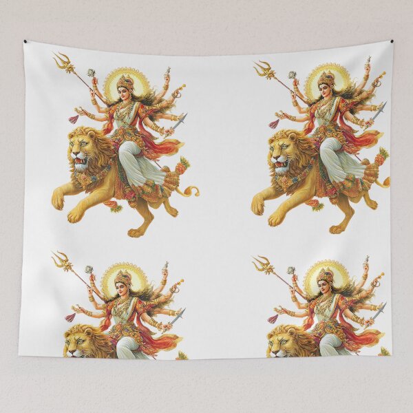 Item preview, Durga Maa Spiritual Art designed and sold by Instant Printing.