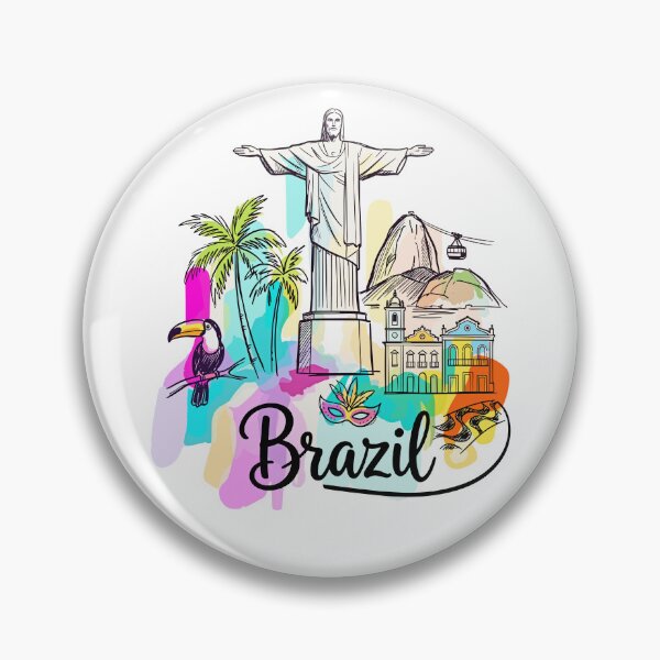 Item preview, Brazil Rio de Janeiro Travel Art designed and sold by EdwinkOne.