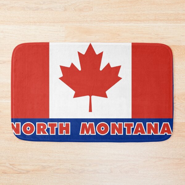Item preview, Canadian Flag for North Montana designed and sold by Karate Octopus.