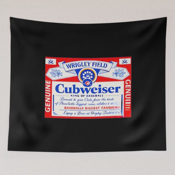 Item preview, Cubweiser Wrigley Field Baseball designed and sold by motittacorp.
