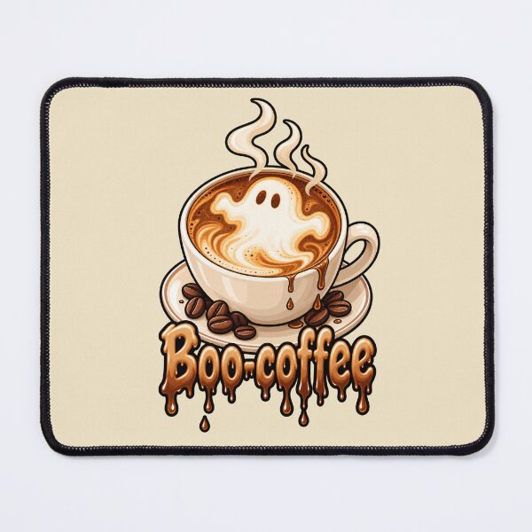 Item preview, Ghost Latte Art Boo-coffee Halloween Coffee designed and sold by Travel Souvenirs 30.