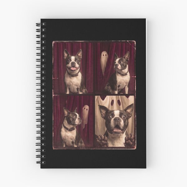 Item preview, Funny Boston Terrier Scared Ghost Halloween designed and sold by d247.