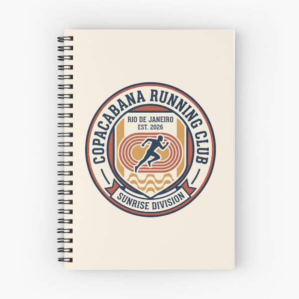 Item preview, Copacabana Running Club Vintage Athletic Crest designed and sold by SplashTastic.