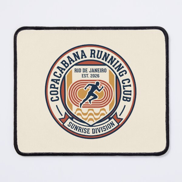 Item preview, Copacabana Running Club Vintage Athletic Crest designed and sold by SplashTastic.