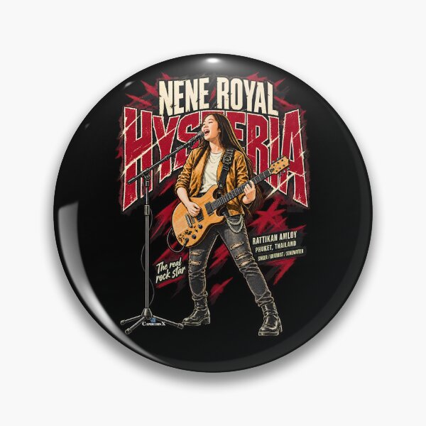 Item preview, NENE Royal Hysteria Guitar Portrait designed and sold by EvergreenPark - Tee Studio.