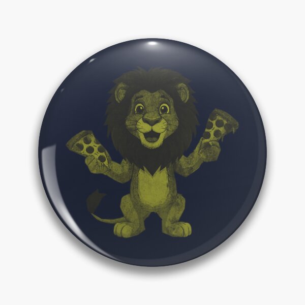 Item preview, Lion with Pizza designed and sold by kinpirks.