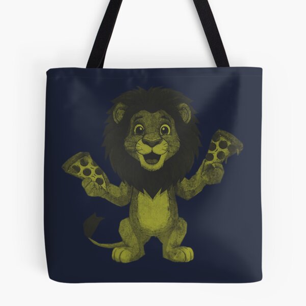Item preview, Lion with Pizza designed and sold by kinpirks.