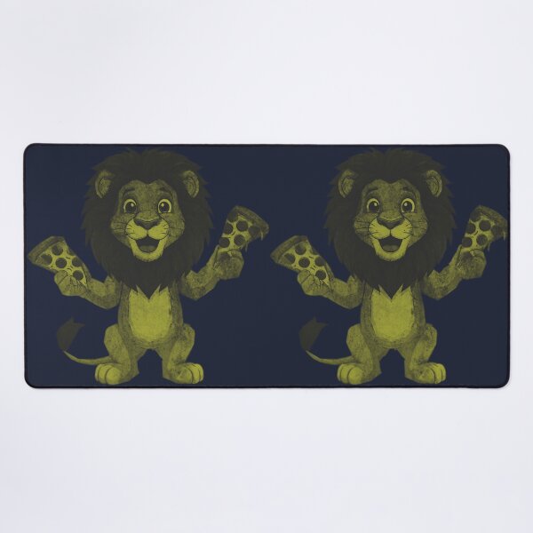 Item preview, Lion with Pizza designed and sold by kinpirks.