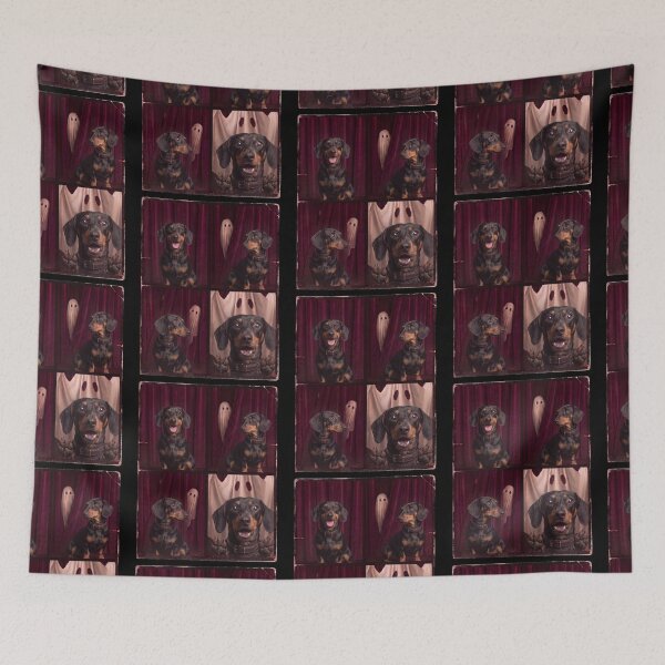 Item preview, Dachshund Ghost Halloween Wiener Dog Spooky designed and sold by d247.