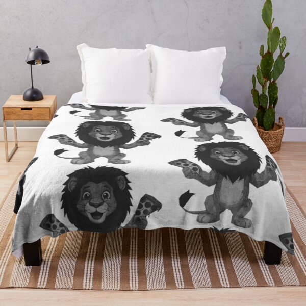 Item preview, Lion with Pizza designed and sold by kinpirks.