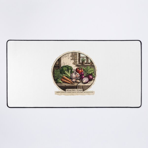 Artikelvorschau, Healthy Team – Vegetable Garden Print by PanaluPrint entworfen und verkauft von PanaluPrint .