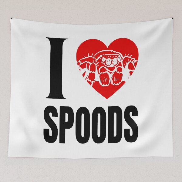 Item preview, I Heart Spoods (black letters) designed and sold by The Spood Shop.
