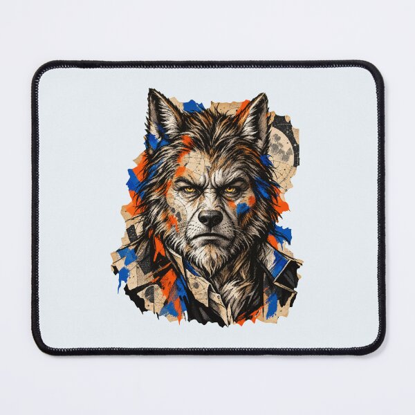 Item preview, Nighttime werewolf on Halloween designed and sold by Honu2025.