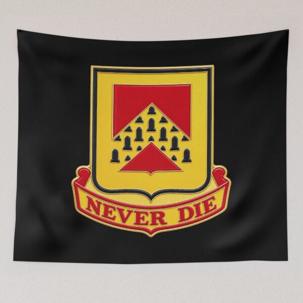 Item preview, 999th Field Artillery Battalion - DUI - WWII without Text - 3D - Transparent designed and sold by Military Insignia Products.