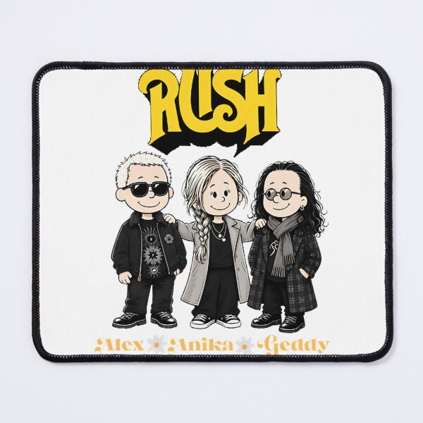Item preview, Dynamic RUSH Inspired Artwork Featuring Anika - Bold and Energetic Design designed and sold by Aaisha Alabdali.