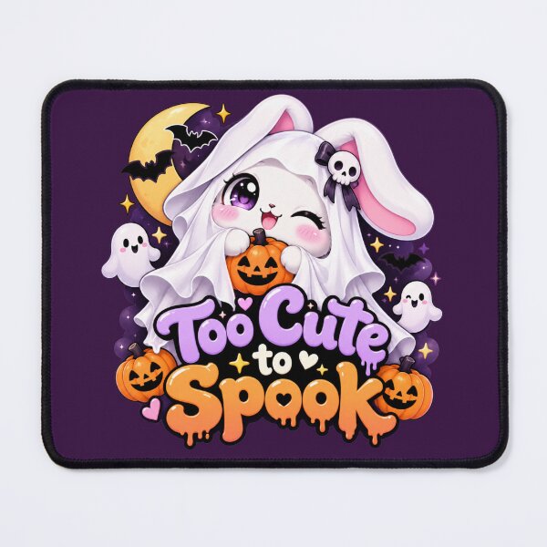 Item preview, Too Cute to Spook Halloween Bunny designed and sold by PixoNest.