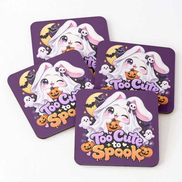 Item preview, Too Cute to Spook Halloween Bunny designed and sold by PixoNest.