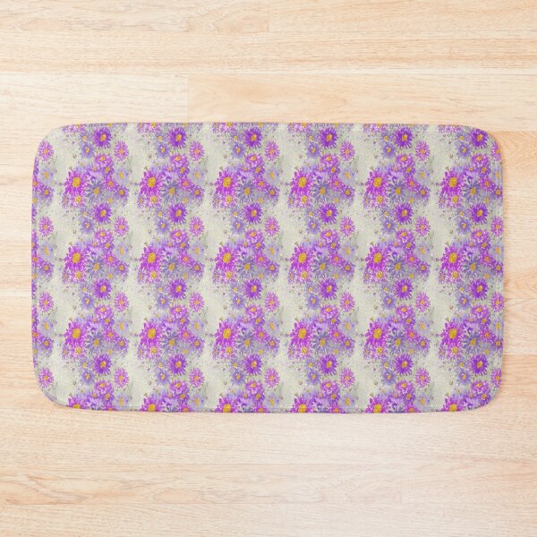 Item preview, Pink and Purple Daisies-Asters Floral Pattern designed and sold by Clare Walker.