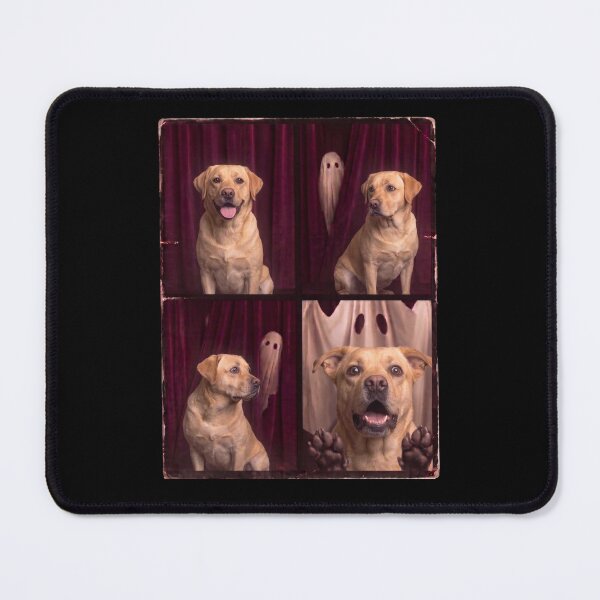 Item preview, Funny Labrador Halloween Ghost Scared Dog designed and sold by d247.