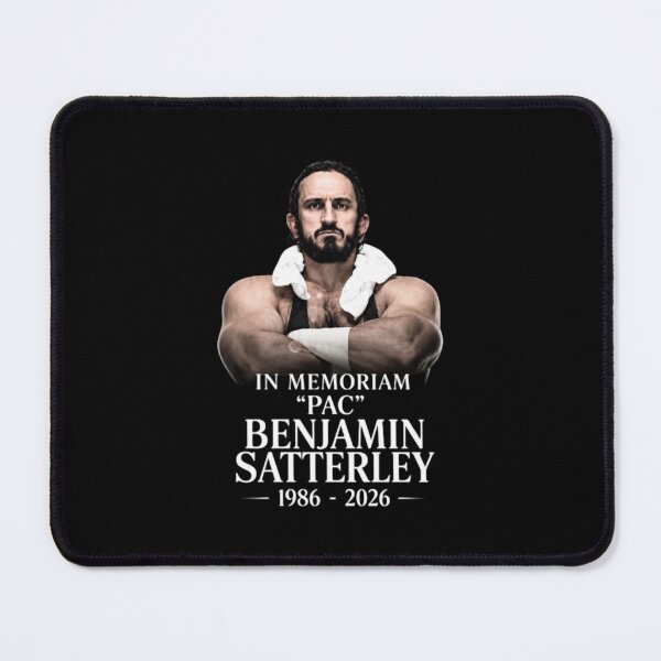 Item preview, In Loving Memory PAC Benjamin Satterley, AEW Neville RIP Vintage designed and sold by huntmayoStudio.
