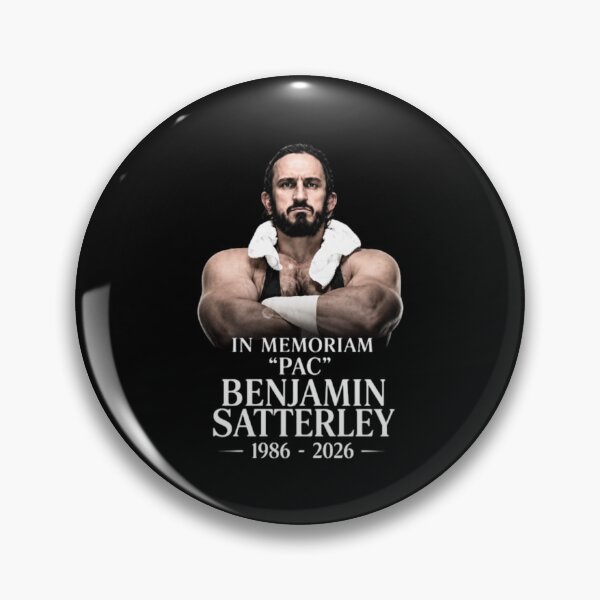 Item preview, In Loving Memory PAC Benjamin Satterley, AEW Neville RIP Vintage designed and sold by huntmayoStudio.