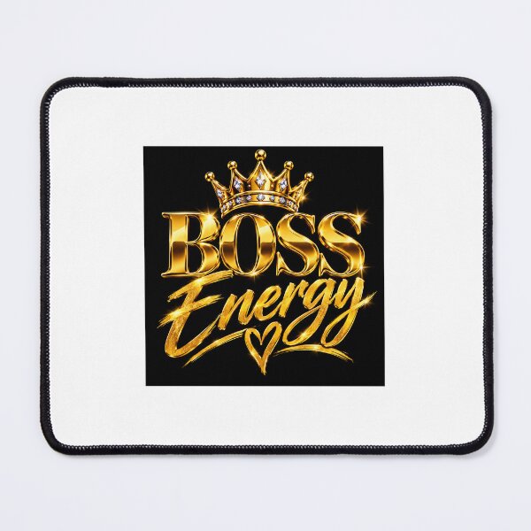 Item preview, BOSS Energy Luxury Motivational Design designed and sold by xclusivelooks.