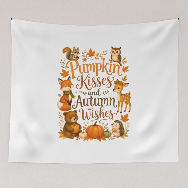Item preview, Pumpkin Kisses and Autumn Wishes designed and sold by indepthdesigns.