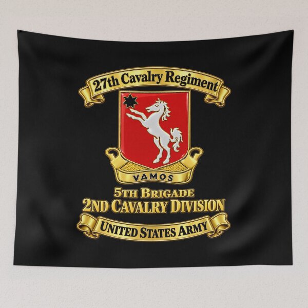 Item preview, 27th Cavalry Regiment - DUI - 5th Brigade, 2nd Cavalry Division - United States Army - 3D - Enhanced designed and sold by Military Insignia Products.