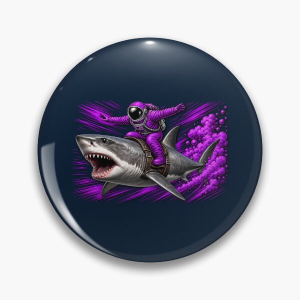 Item preview, Copy of ASTRO-NUT Riding a Shark designed and sold by YOFANTZ!.
