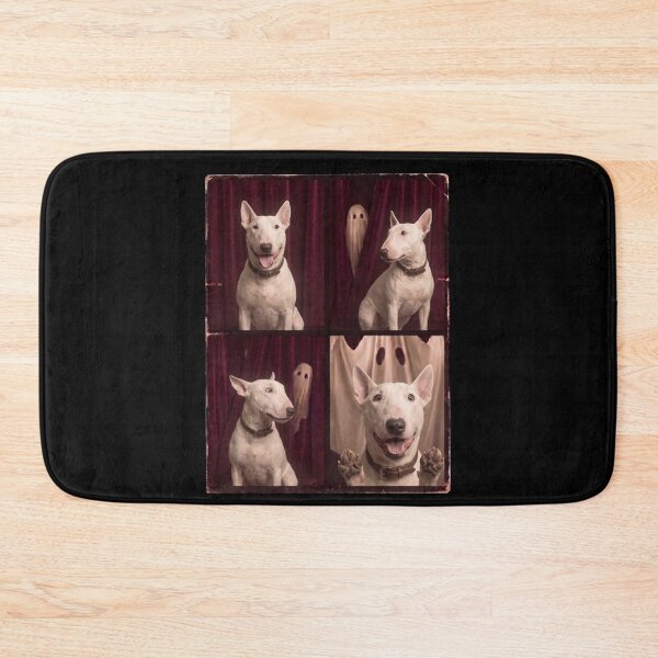Item preview, Funny Bull Terrier Halloween Ghost Dog designed and sold by d247.