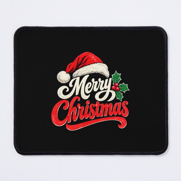 Item preview, Merry Christmas Vintage Retro Santa Holiday for Family designed and sold by huntmayoStudio.