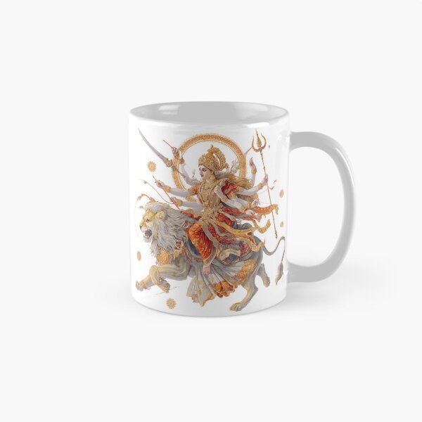 Item preview, Durga Hindu Goddess Devotional Art designed and sold by Instant Printing.