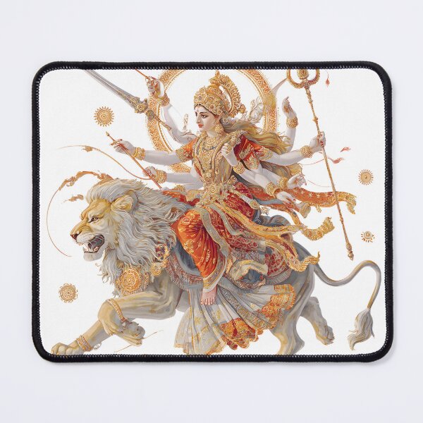 Item preview, Durga Hindu Goddess Devotional Art designed and sold by Instant Printing.