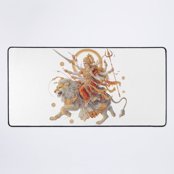 Item preview, Durga Hindu Goddess Devotional Art designed and sold by Instant Printing.