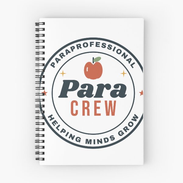 Item preview, Para Crew Paraprofessional Teacher Aide Badge designed and sold by Good Little Days.