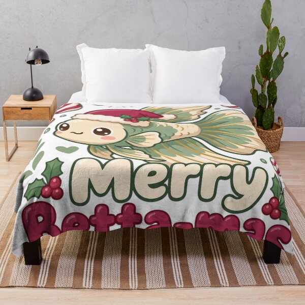 Item preview, Betta Fish Christmas Merry Betta-mas Gift designed and sold by Soft Merch.