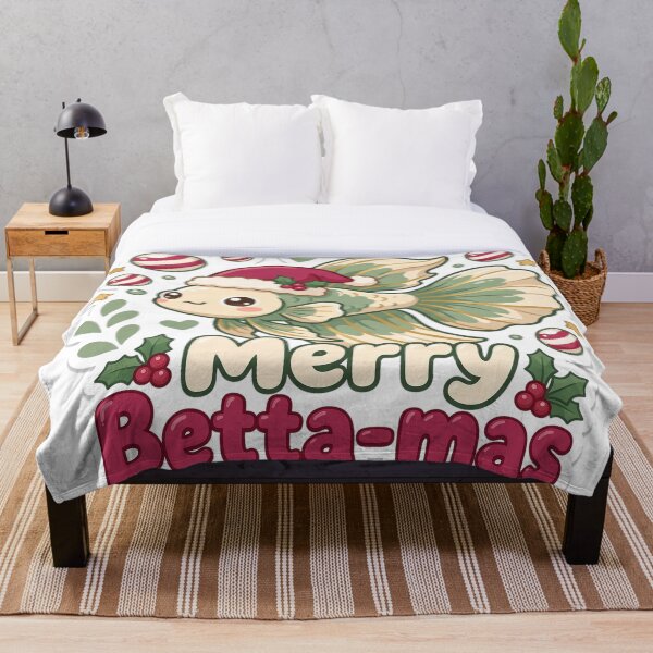 Item preview, Betta Fish Christmas Merry Betta-mas Gift designed and sold by Soft Merch.