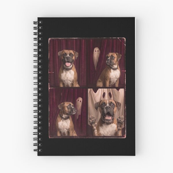 Item preview, Funny Scared Boxer Dog Ghost Halloween designed and sold by d247.