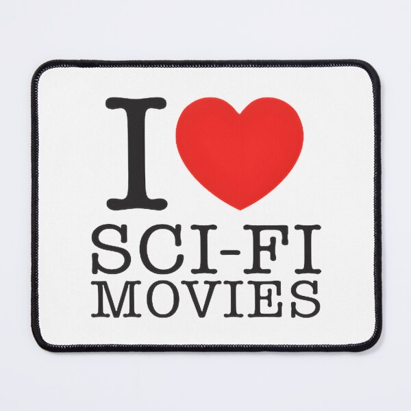 Item preview, I Love Sci-Fi Movies Graphic Design for Fans of Science Fiction Films designed and sold by haileygamer13.