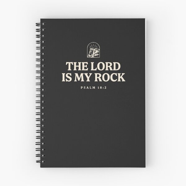 Item preview, The Lord Is My Rock — Psalm 18:2 designed and sold by Quirky Cotton Collective.