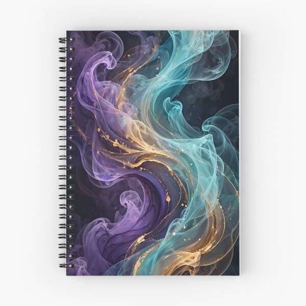 Item preview, SPIRIT IN THE SMOKE • TEAL VIOLET GOLD • LUGO SUNSET VISIONS designed and sold by Lugo Sunset Visions.