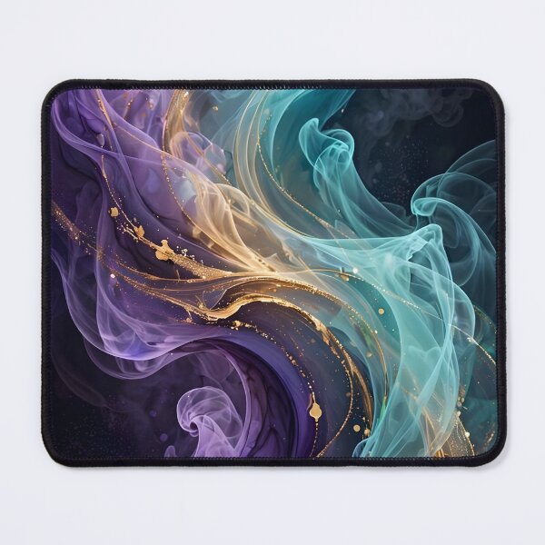 Item preview, SPIRIT IN THE SMOKE • TEAL VIOLET GOLD • LUGO SUNSET VISIONS designed and sold by Lugo Sunset Visions.