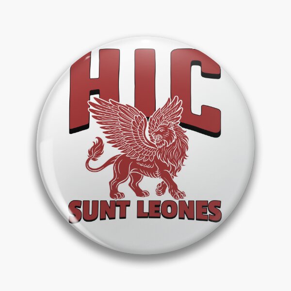 Item preview, Red Rising Vintage HIC SUNT LEONES designed and sold by design-strade.