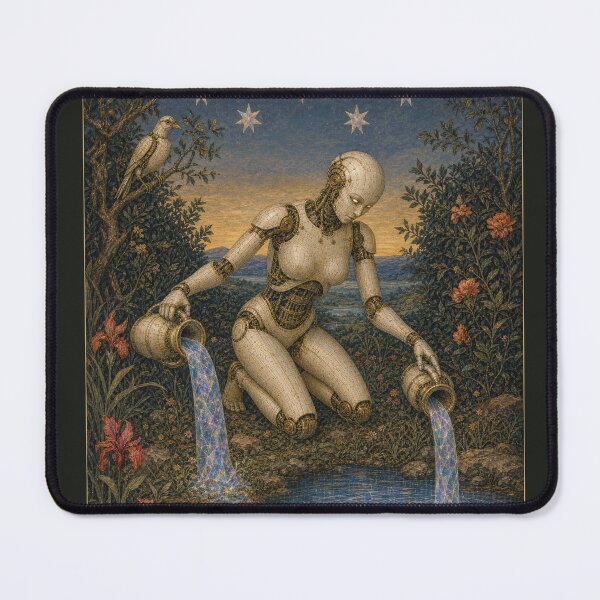 Item preview, The Star Tarot Card (XVII - La Stella) | Crepuscolo Edition designed and sold by DMarquiseArt.
