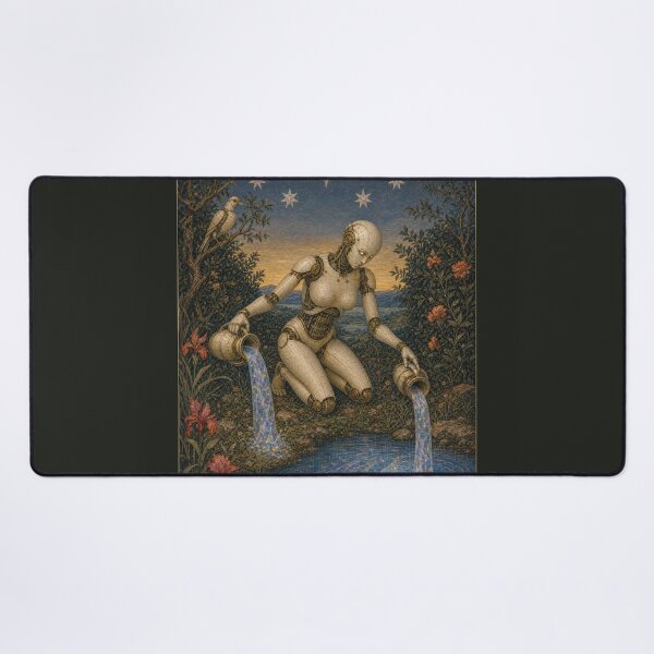Item preview, The Star Tarot Card (XVII - La Stella) | Crepuscolo Edition designed and sold by DMarquiseArt.