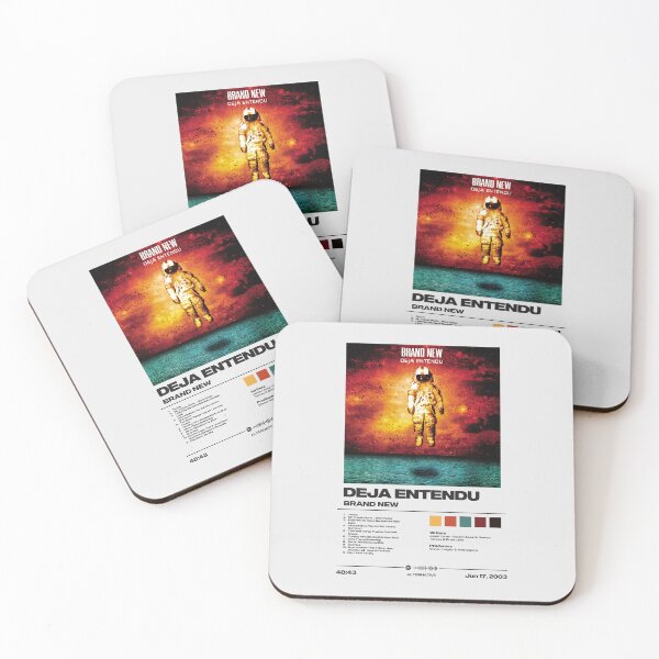 Item preview, Deja Entendu by Brand New - Tracklist Art designed and sold by FourthWall Prints.