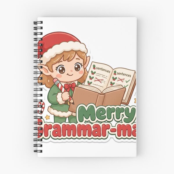 Item preview, English Teacher Christmas Merry Grammar-mas Gift designed and sold by Soft Merch.