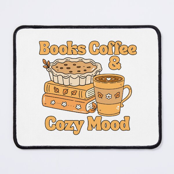 Item preview, Books Coffee and Cozy Mood Fall Reader designed and sold by PalleteCreation.