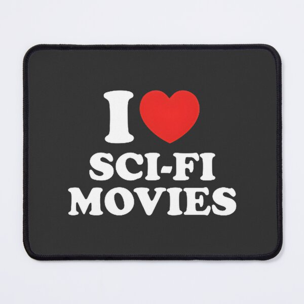 Item preview, I Love Sci Fi Movies Retro Style Fan Design for Sci-Fi Enthusiasts designed and sold by haileygamer13.