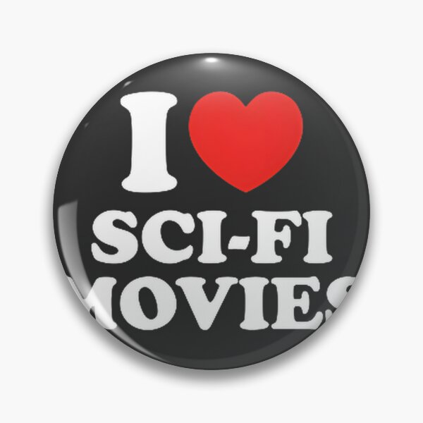 Item preview, I Love Sci Fi Movies Retro Style Fan Design for Sci-Fi Enthusiasts designed and sold by haileygamer13.